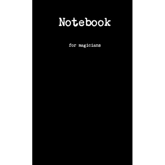 Notebook for Magicians, (Paperback)