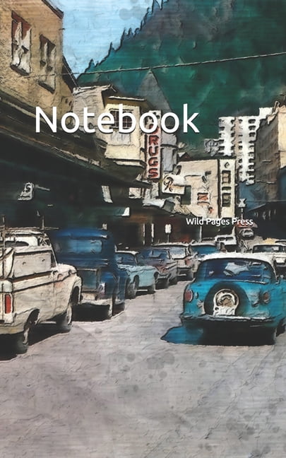 Notebook : vintage Alaska Franklin Street Alaskan Juneau hotel (Paperback)