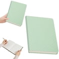 thumbnail image 1 of Notebook with Ribbon Bookmark, A5 Hardcover Journal for Note Taking, Thick Lined Paper, 1 of 5