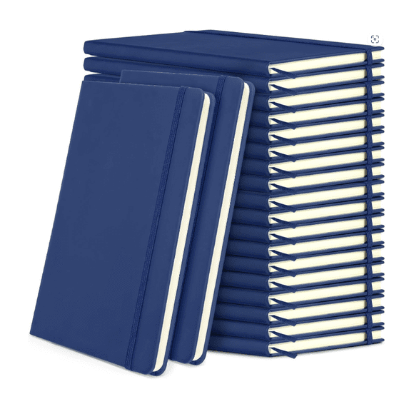 Notebooks 15 Pack – Softcover Lined Notebooks, Blue