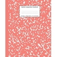 thumbnail image 1 of Notebooks College Ruled Marble Composition Notebook College Ruled: Coral Pink Marble Notebooks, School Supplies, Notebooks for School, Book 9, (Paperback), 1 of 1