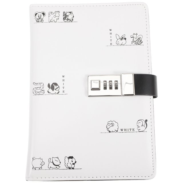 Notebooks Diary Small Password Book Combination Lock Journal Notebook