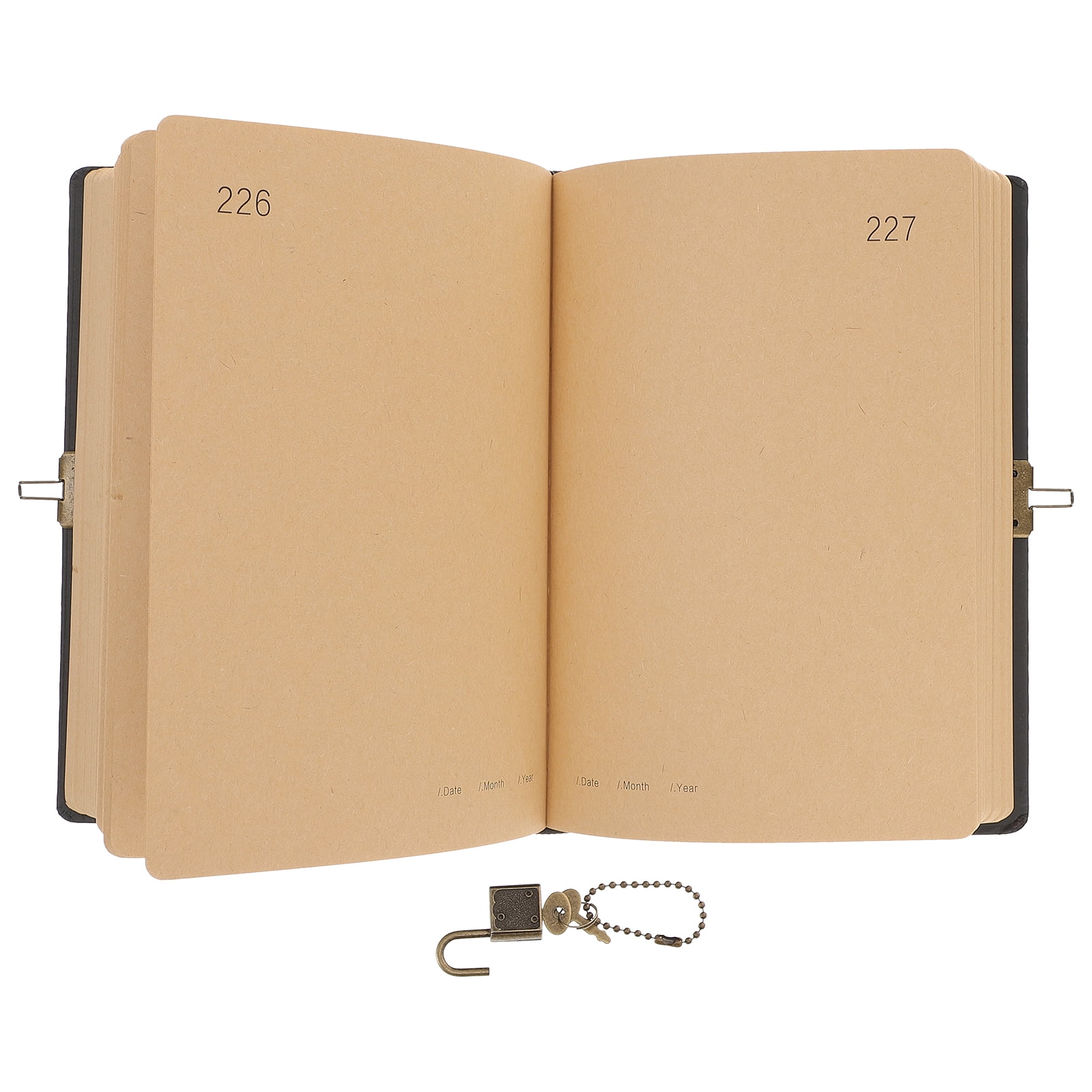 Notebooks Diary with Lock Daily Notebook for Teachers Kids Notebook ...