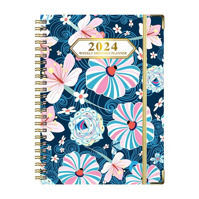 Notebooks For School Planner 2024 English Agenda A5 Planning Notebook ...