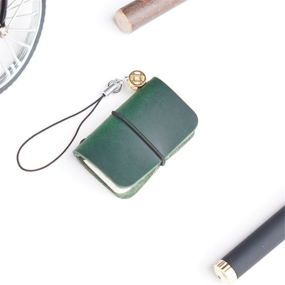 Notebooks, Tyeign Super Mini Pocket Notebook Creative Cowhide Handmade Jewelry Notepad Multi Purpose Mini Leather Ledger Work Notebook Journaling Notebooks Notebook College Ruled
