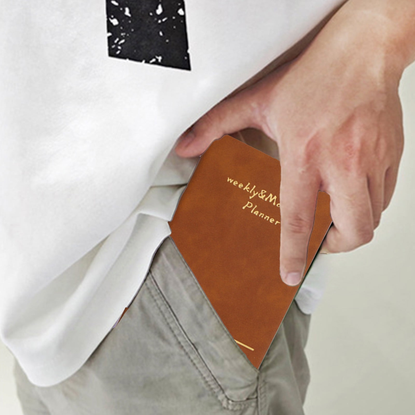 Notebooks for Work, Hwkond 2025 Portable Daily Planner Calendar ...