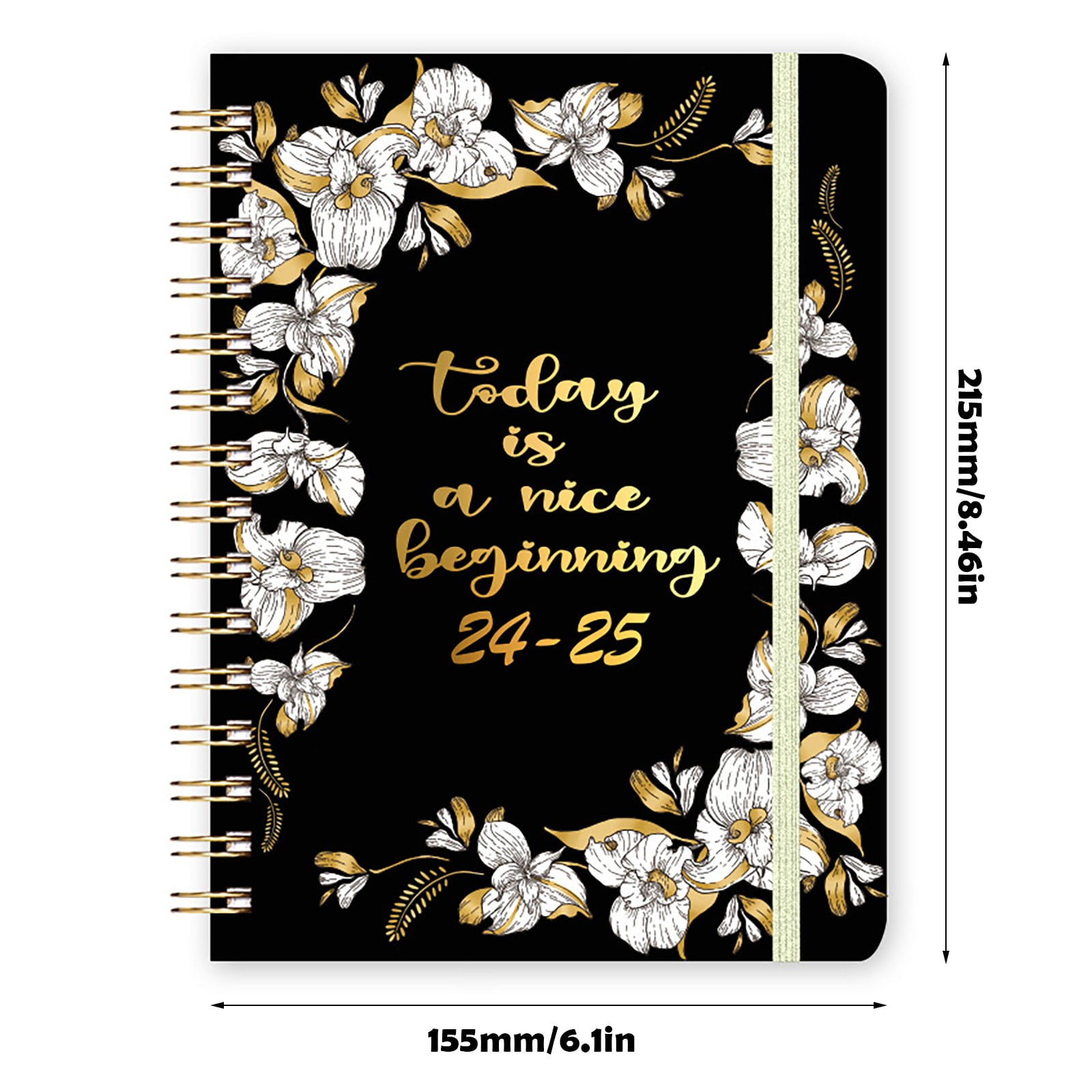 Notebooks for School Clearance! July 2024 To2025 Plan Notebook Gold