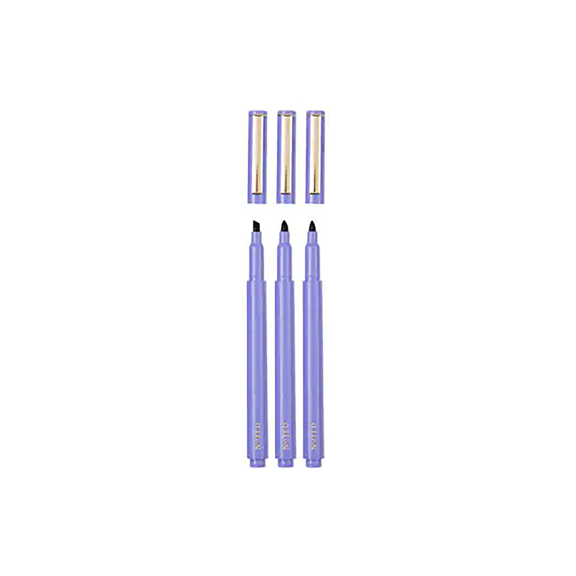Noted by Post-it Permanent Markers - Purple (3 Pack) Includes 1 of Each Fine Point, Chisel Tip and Broad Tip
