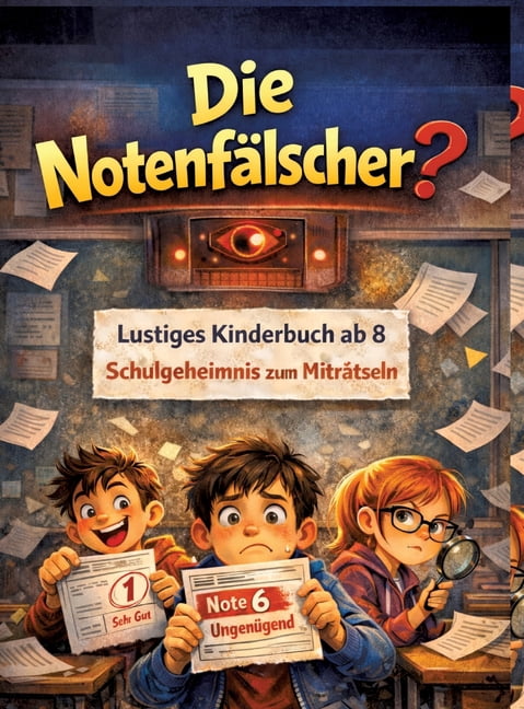 Die NotenfÃ¤lscher?: Lustiges Kinderbuch ab 8 Schulgeheimnis zum MitrÃ¤tseln, (Hardcover)