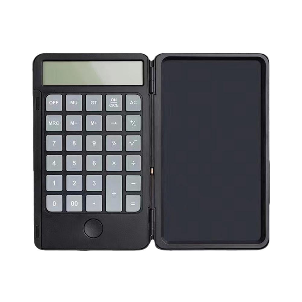 Foldable Notepad Notepad For w/ Foldable LCD Handwriting Tablet 12Digit For Calculator ...