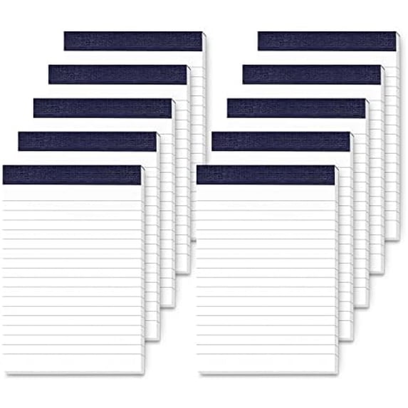 Notepads 4x6 Small Note Pads 4x6 Lined Writing Pads of Paper 4x6 Memo ...
