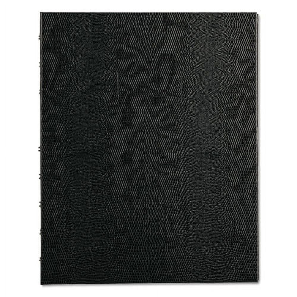 Notepro Notebook, 1 Subject, Narrow Rule, Black Cover, 9.25 X 7.25, 75 Sheets | Bundle of 2 Each