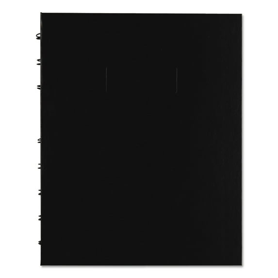 Notepro Quad Computation Notebook, Data-Lab-Record Format, Narrow Rule/quadrille Rule, Black Cover, 9.25 X 7.25, 96 Sheets | Bundle of 5 Each