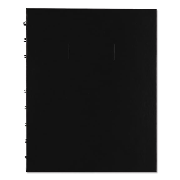 Notepro Quad Computation Notebook, Data-Lab-Record Format, Narrow Rule/quadrille Rule, Black Cover, 9.25 X 7.25, 96 Sheets | Bundle of 5 Each