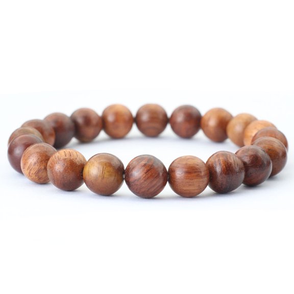 Noter Minimalist Natural Wooden Bracelet For Men 10mm Wenge Beads Braslet Meditation Yoga Buddha Braclet Leisure Pulseira