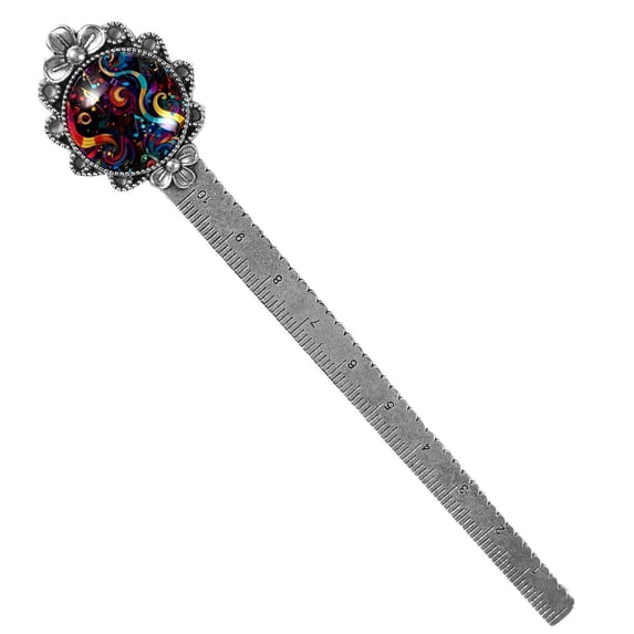 Notes Book Mark: a Vintage Silver Lace-Edged Bookmark - a Thoughtful Gift for Readers and Book Lovers