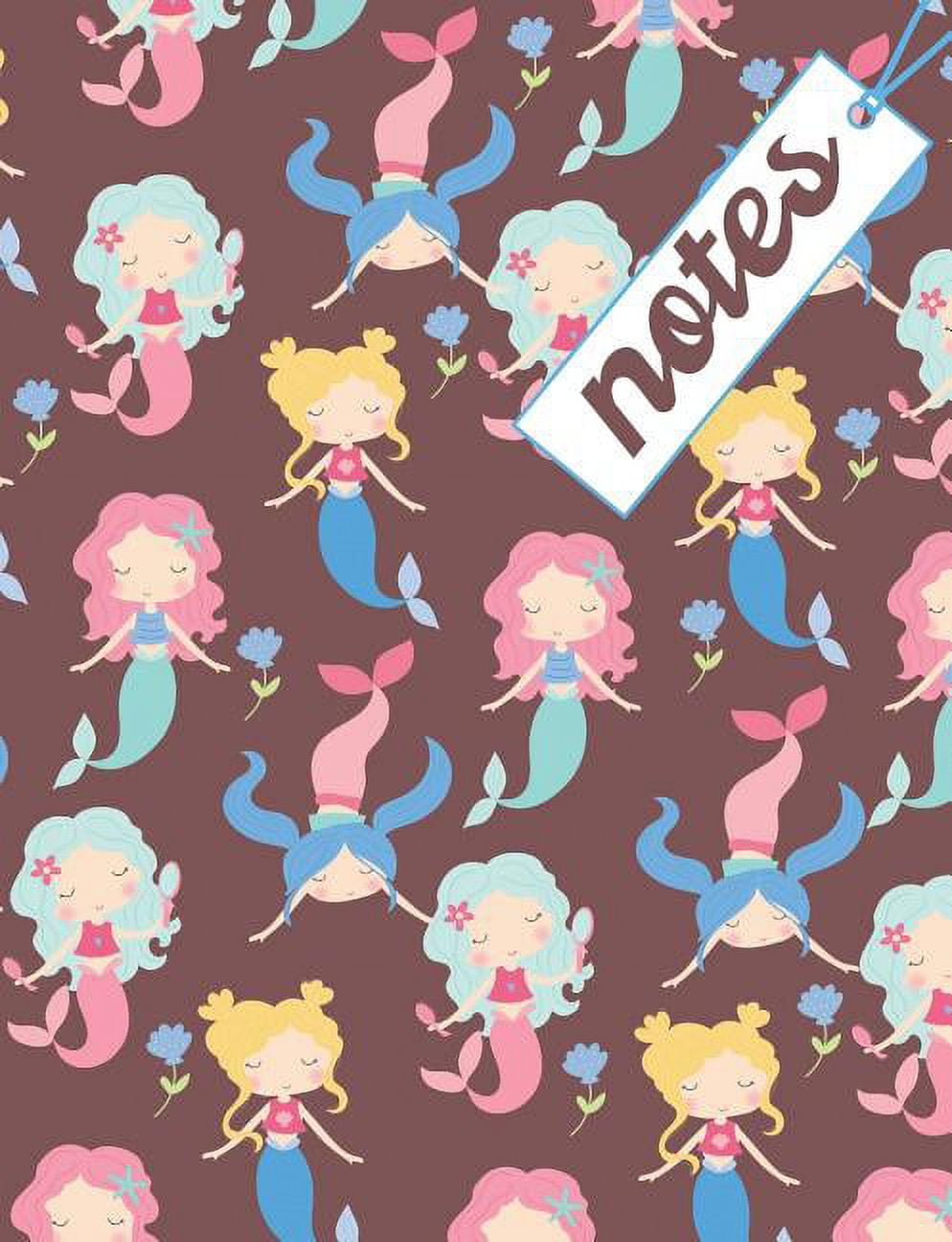 Mermaid Notes Notes: Composition Notebook With Cute Mermaids For Girls, Great For ...