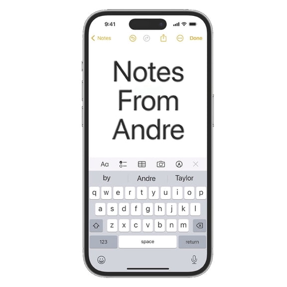 Notes From Andre, (Paperback)