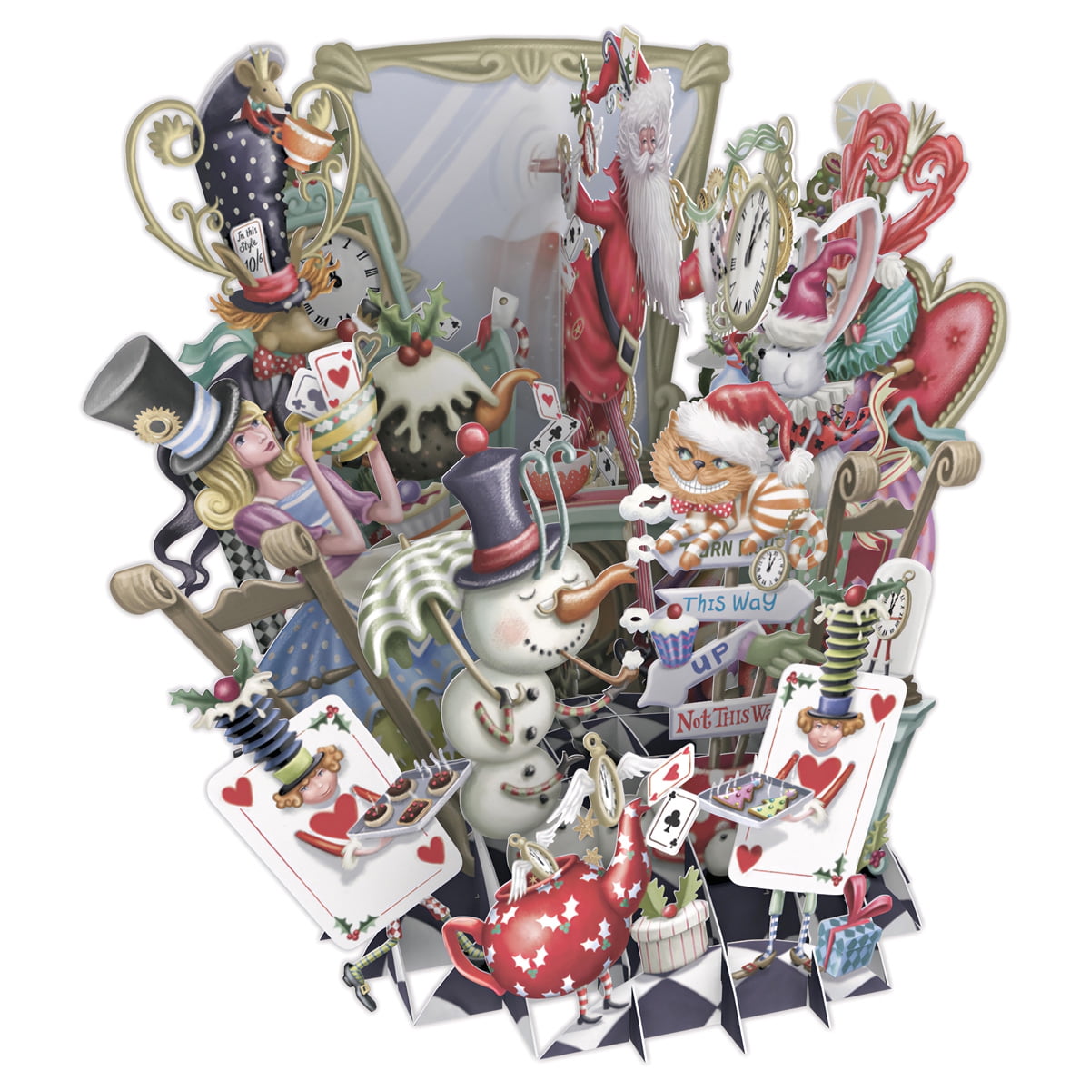 Notes & Queries Alice's Christmas Santa and Alice in Wonderland