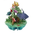 thumbnail image 1 of Notes & Queries Santoro Pirouette Smarine Life 3D Pop Up Greeting Card, 1 of 3