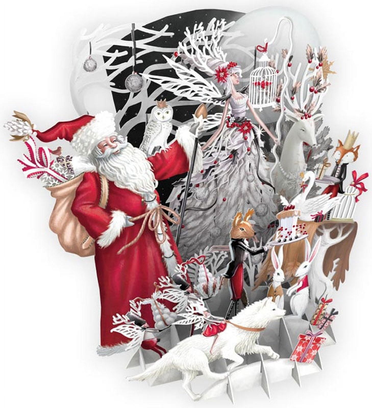 Notes & Queries White Magic Santa, Fairy Queen and Woodland Creatures