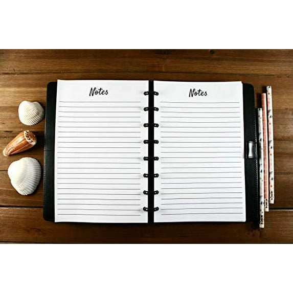 Notes Refill Pages for 8 Disc Planners