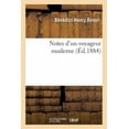 thumbnail image 1 of Notes d'Un Voyageur Moderne (Paperback), 1 of 1