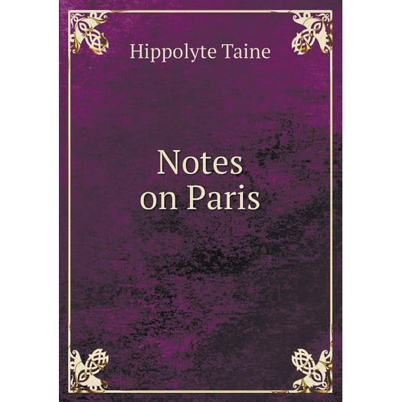 Notes on Paris (Paperback)