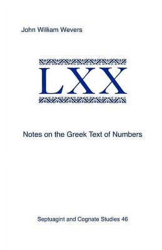 洋書 Notes on the Greek Text of Numbers Notes on the Greek Text of Numbers - Walmart.com