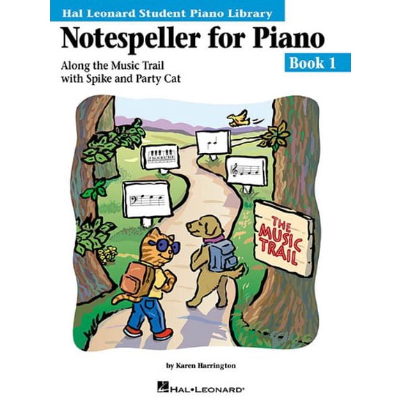 Pre-Owned Notespeller for Piano - Book 1 Hal Leonard Student Piano Library Beginner Piano Method Treble and Bass Staff Note Reading Activities (Paperback) 0634004778 9780634004773
