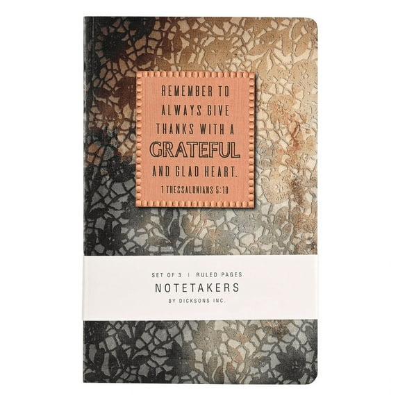 Notetakers Thanks With A Grateful Heart