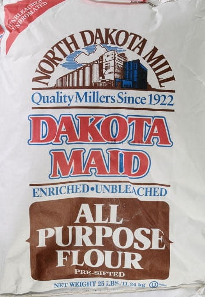 Noth Dakota Mill Dakota Maid All Purpose Flour, 25 lbs