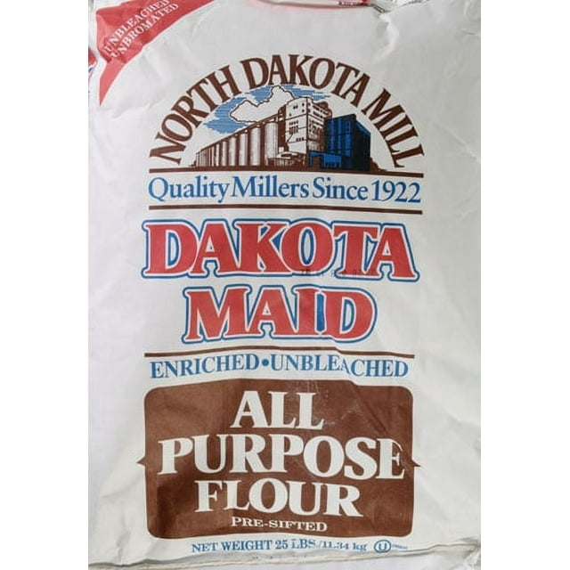 Noth Dakota Mill Dakota Maid All Purpose Flour, 25 lbs