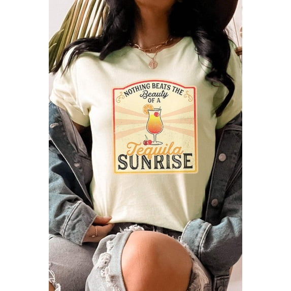 Nothing Beats The Beauty Of A Sunrise Graphic Tee T-Shirt