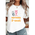 thumbnail image 1 of Nothing Beats Third Grade Funny Rock Paper Scissors Kid Unisex T-Shirt, up to Size 5XL, 1 of 2