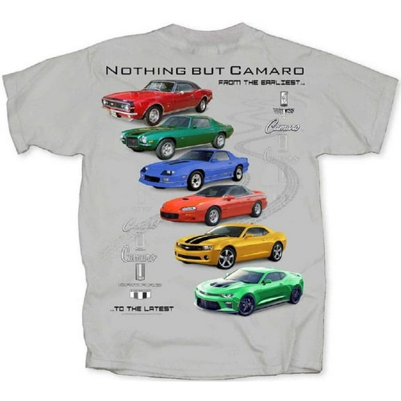 Nothing But Camaros Chevrolet Men's T shirt(Joe Blow t's) Licensed