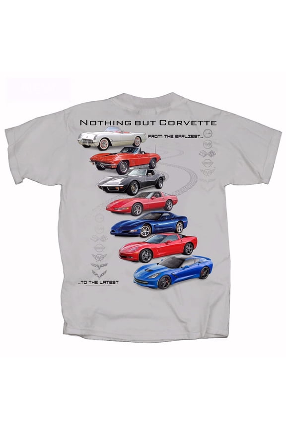 Nothing But Chevy Chevrolet Corvette Collection Short Sleeve T-Shirt