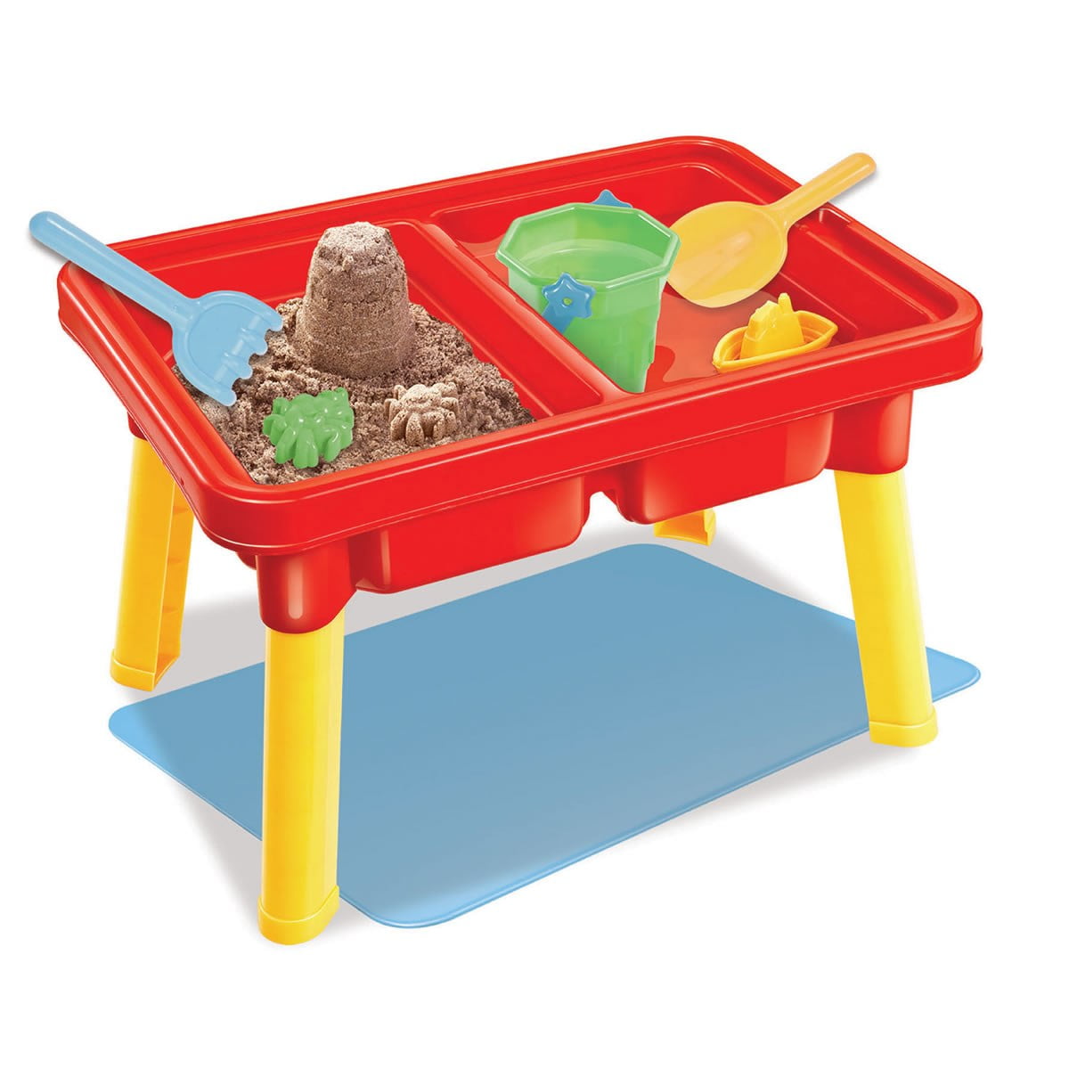Fridja Sand Water Table for Toddlers 3 in 1 Sand Table and Water Play Table Kids Table Activity Sensory Play Table Beach Sand Water Toy