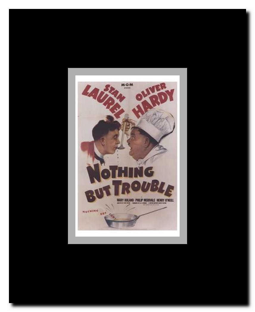 Nothing But Trouble Framed Movie Poster