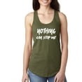 thumbnail image 1 of Nothing Can Stop Me Racerback Tank, 1 of 1