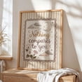 thumbnail image 1 of Nothing Compares to You Nursery Moon Stars Boho Wall Decor, Unframed Canvas 24x36in, 1 of 4