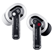 Nothing Ear Wireless Earbuds Bluetooth, 45dB Hybrid Smart ANC Earbuds, 11mm Deep Bass Boost, Hi-Res Audio with LDAC & LHDC 5.0, 6 Mics Call, 40.5H Playtime with Fast Charging Case, ChatGPT Supported