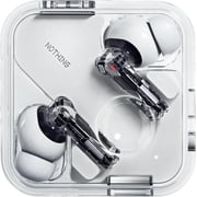Nothing Ear Wireless Earbuds Bluetooth, 45dB Hybrid Smart ANC Earbuds, 11mm Deep Bass Boost, Hi-Res Audio with LDAC & LHDC 5.0, 6 Mics Call, 40.5H Playtime with Fast Charging Case, ChatGPT Supported