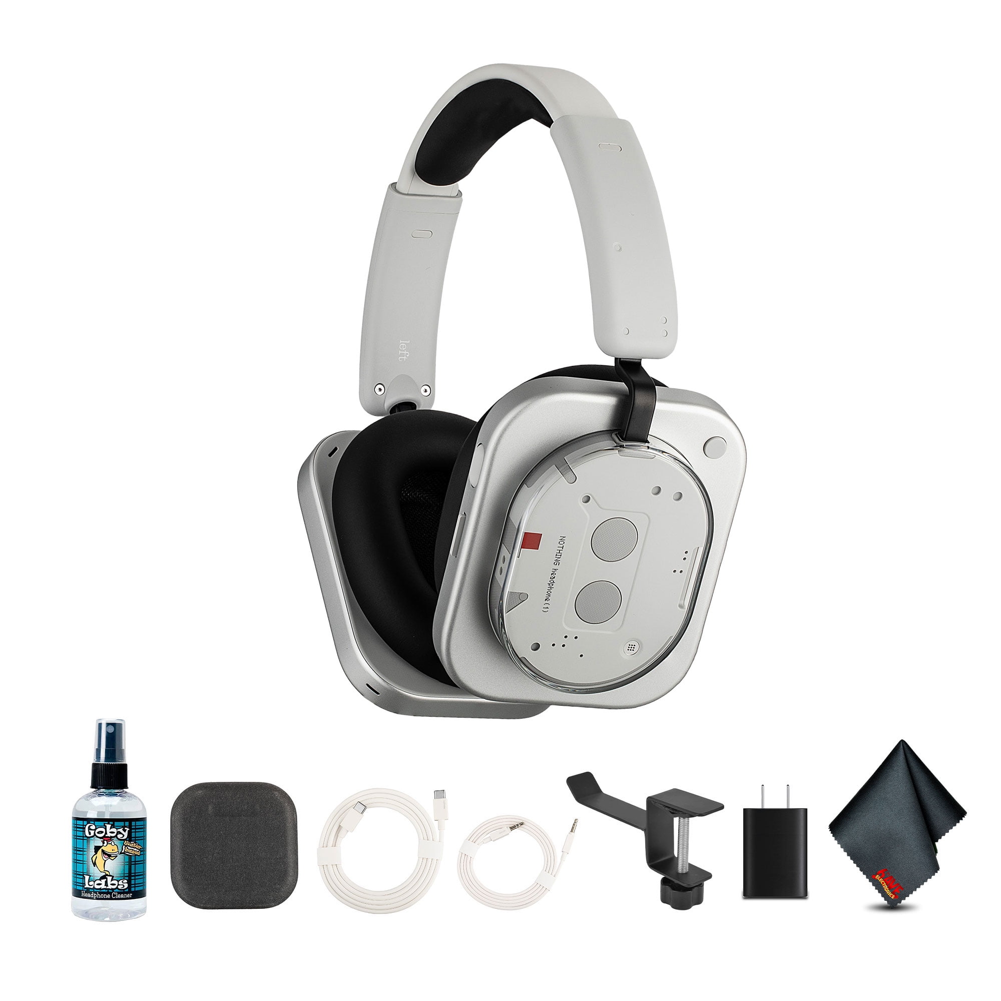 Nothing Headphone（1）White Nothing Headphone (1) (White) Hybrid Active Noise Cancelling