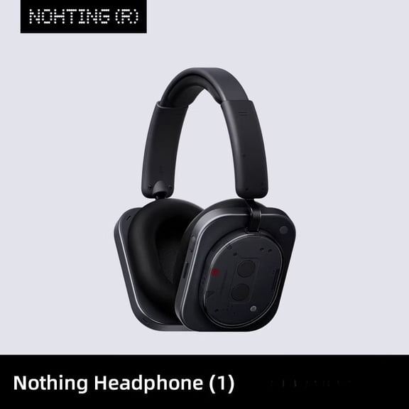 Nothing Headphone (1) Wireless Over-Ear Headphones with Active Noise Cancelling, Hi-Res Audio & Spatial Sound