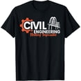 thumbnail image 1 of Nothing Impossible - Bridge Engineer Civil Engineering T-Shirt, 1 of 4