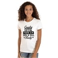 thumbnail image 1 of Nothing Like Southern Girl Country Womens Slim Fit Graphic Tee Brisco Brands M, 1 of 5