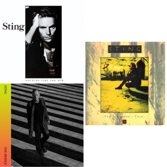 Nothing Like The Sun & Bridge & Ten Summoner's Tales [LP Vinyl Bundle]