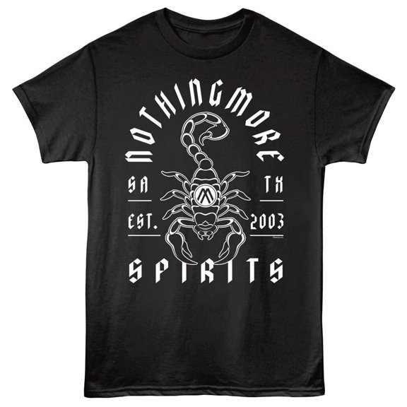 Nothing More Scorpion Tail Men's T Shirt (Black, Big&Tall2XLT)