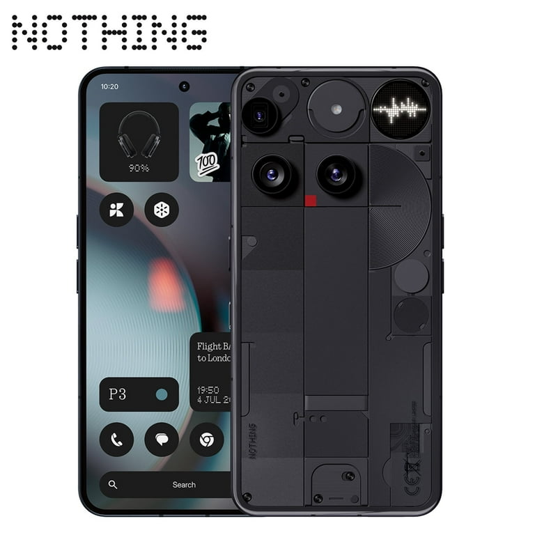 Nothing Phone (3) ブラック 16GB/512GB Nothing Phone 3 Unlook Cell Phones AI Mobile Phones 6.77'' 120Hz